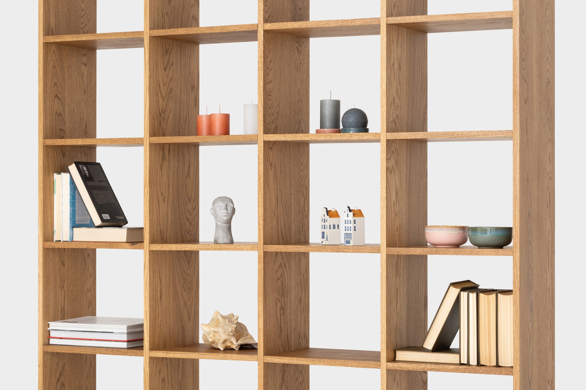 AGATA | Modernes Regal aus Eiche